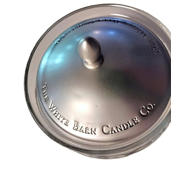 The White Barn Candle Co Glass Jar, Frosted Oak Design, Lid/Seal, 4.5 Oz Vintage - Picture 12 of 13
